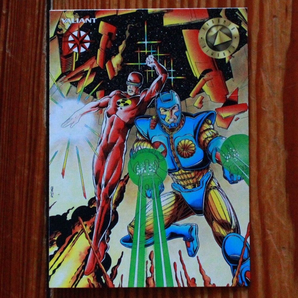 Vintage Upper Deck 1993 "Valiant" Trading Card